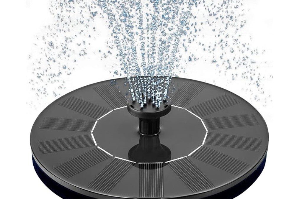 30% off Solar Bird Bath Fountain Pump – Just $11.98 shipped!